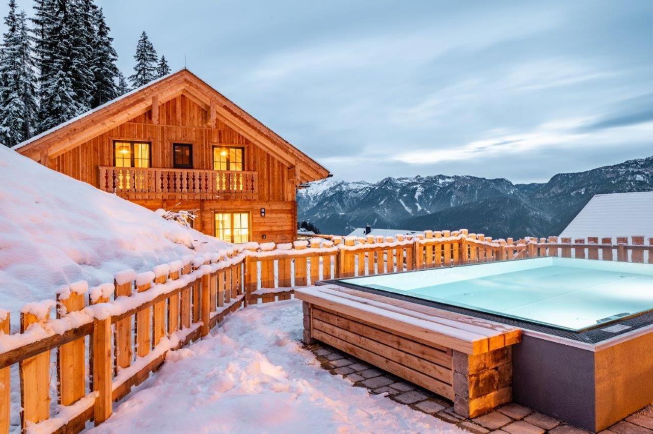 Poolchalet Dachsteinblick Pruggern Exterior foto