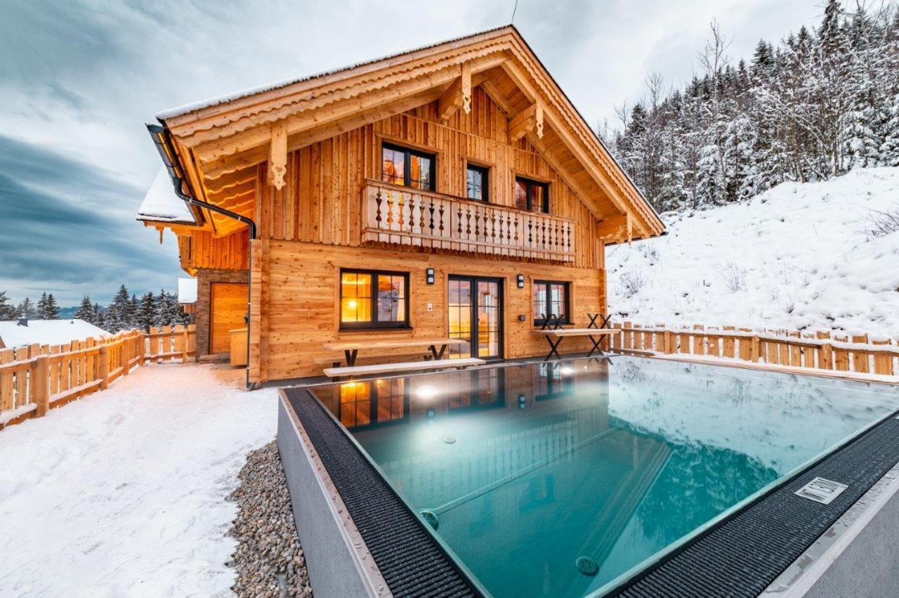 Poolchalet Dachsteinblick Pruggern Exterior foto