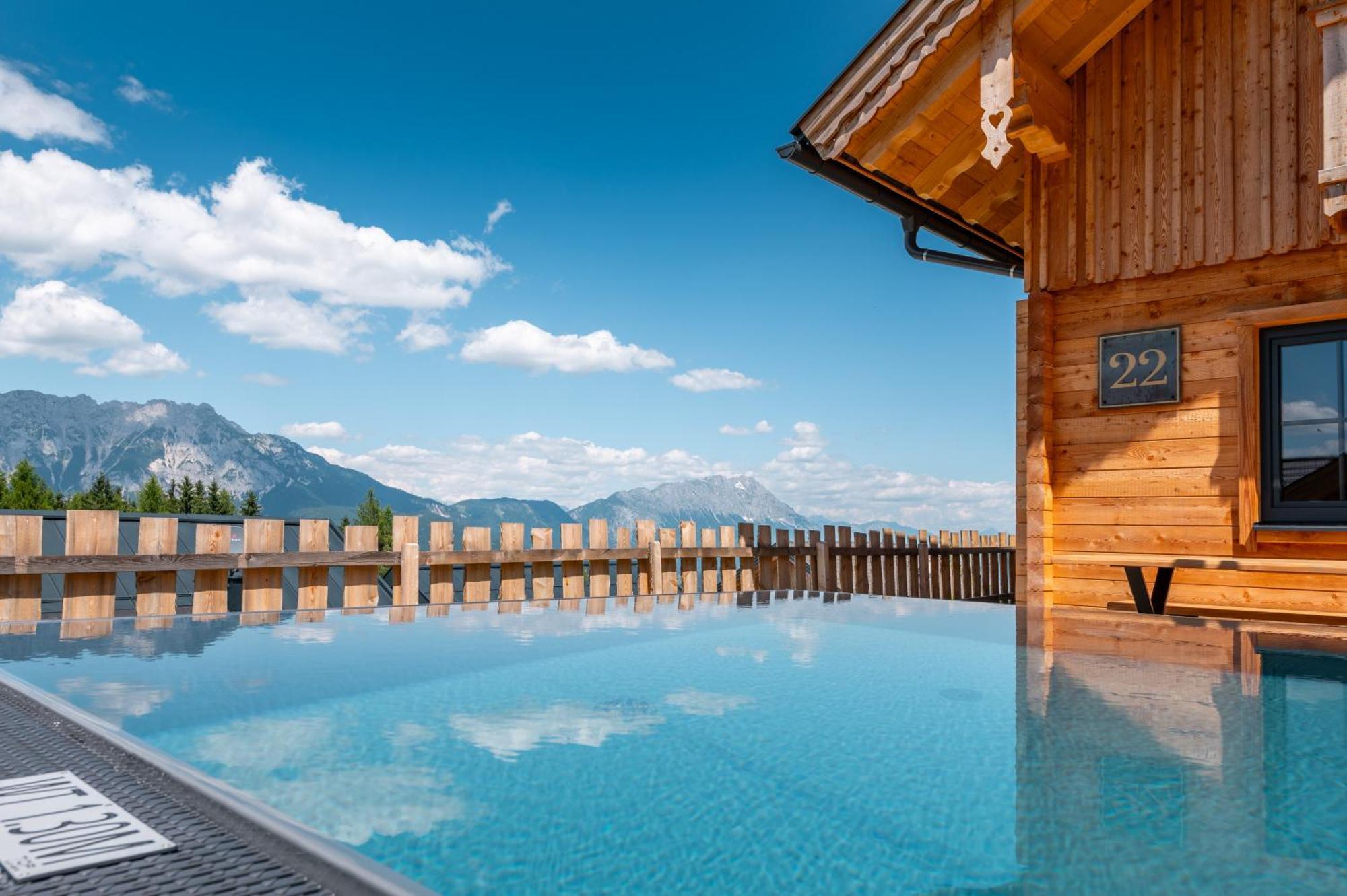 Poolchalet Dachsteinblick Pruggern Exterior foto