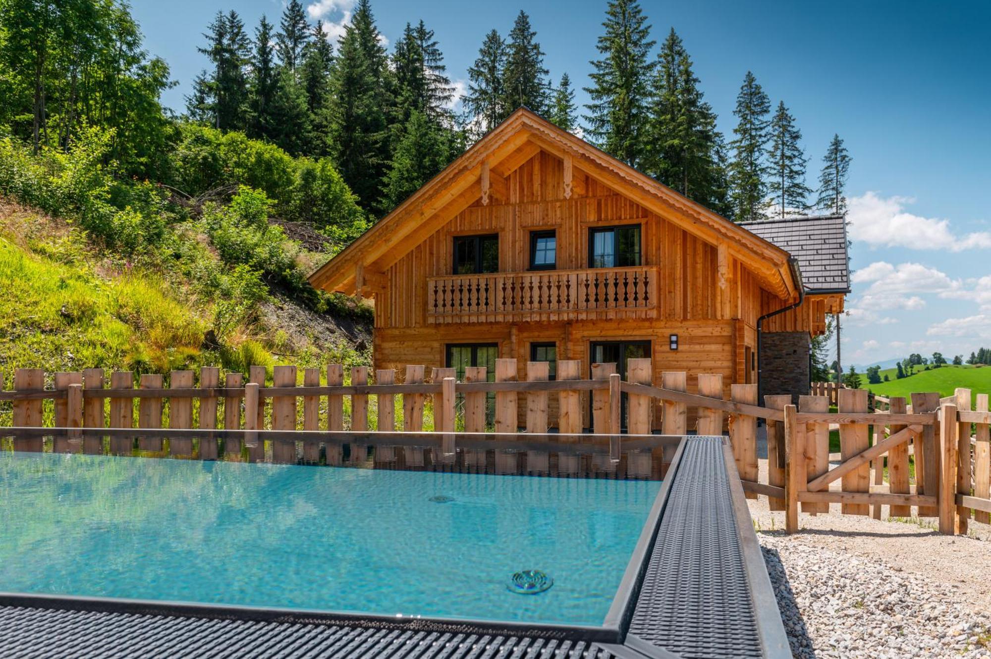 Poolchalet Dachsteinblick Pruggern Exterior foto